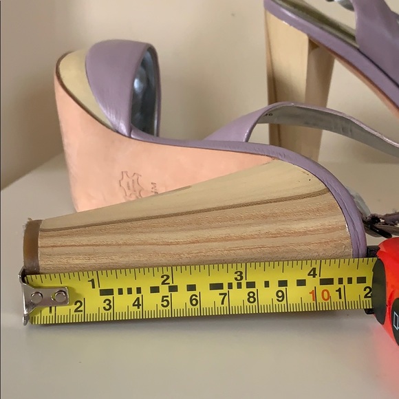 Kenneth Cole platform sling-back pump - in Lilac - Picture 3 of 4